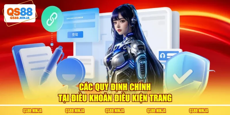 Các quy định chính tại điều khoản điều kiện trang